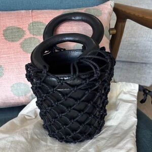 STAUD Black small Bucket Bag
